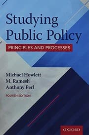 Tapa de Studying Public Policy