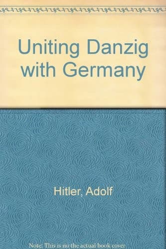 Tapa de Uniting Danzig with Germany