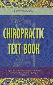 Tapa de Chiropractic Text Book