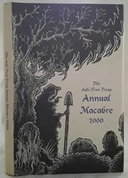 Tapa de The Ash-Tree Press Annual Macabre 2000