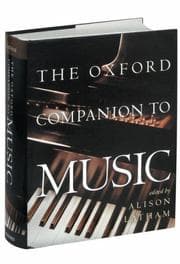 Tapa de The Oxford companion to music