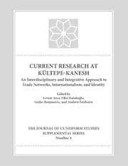 Tapa de Current Research at Kültepe-Kanesh