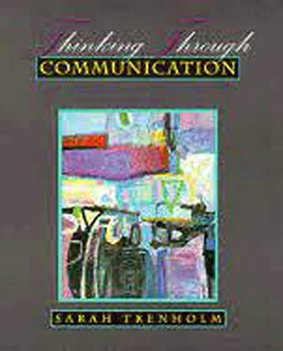 Tapa de Thinking through communication