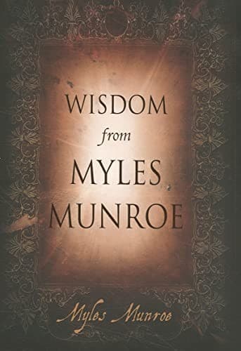 Tapa de Wisdom from Myles Munroe
