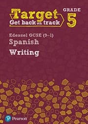 Tapa de Target Grade 5 Writing Edexcel GCSE (9-1) Spanish Workbook