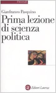 Tapa de Prima lezione di scienza politica