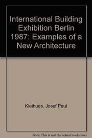 Tapa de International Building Exhibition Berlin 1987