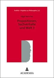 Tapa de Propositionen, Sachverhalte und Welt 3