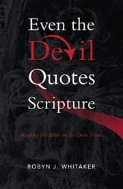 Tapa de Even the Devil Quotes Scripture