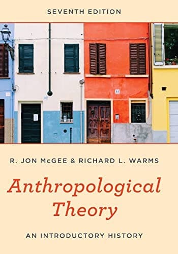 Tapa de Anthropological Theory