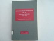 Tapa de Anglo-American perspectives on the Ukrainian question, 1938-1951