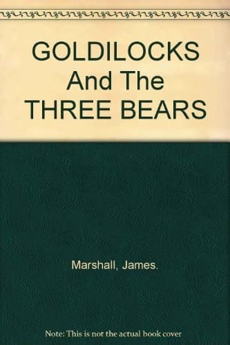 Tapa de Goldilocks and the three bears