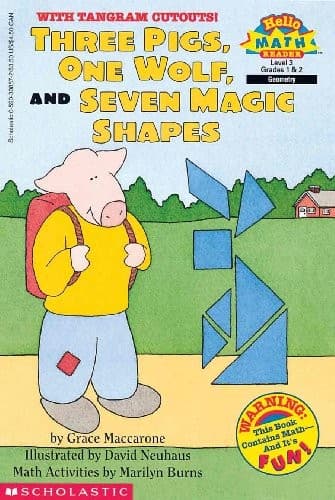 Tapa de Three Pigs, One Wolf, And Seven Magic Shapes