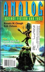 Tapa de Analog Science Fiction and Fact, April 2001