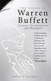Tapa de The essays of Warren Buffett