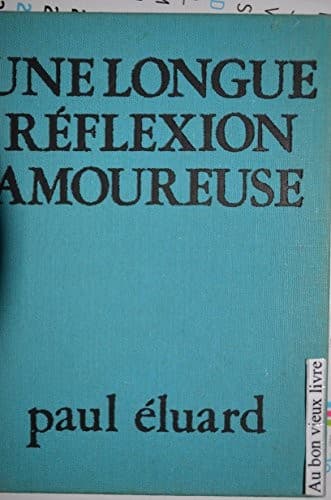 Tapa de Une longue réflexion amoureuse