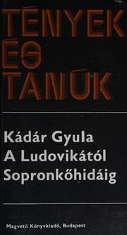 Tapa de A Ludovikától Sopronkőhidáig