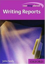 Tapa de Get Ahead in Writing Reports