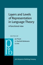 Tapa de Layers and levels of representation in language theory