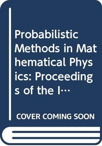 Tapa de Probabilistic methods in mathematical physics