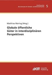 Tapa de Globale oeffentliche Gueter in interdisziplinaeren Perspektiven