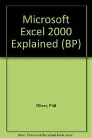 Tapa de Microsoft Excel 2000 Explained
