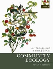 Tapa de Community Ecology