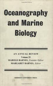 Tapa de Oceanography and marine biology