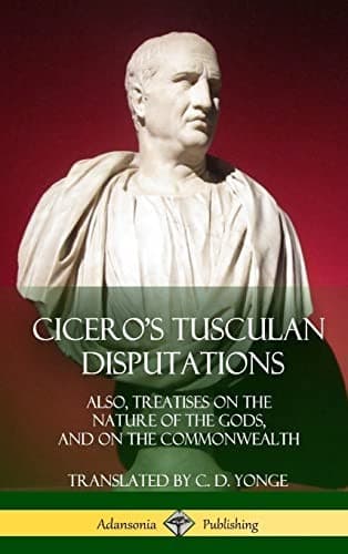 Tapa de Cicero's Tusculan Disputations