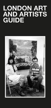 Tapa de London Art and Artists Guide : 13th Edition