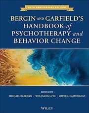 Tapa de Bergin and Garfield's Handbook of Psychotherapy and Behavior Change