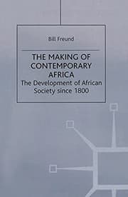 Tapa de The Making of Contemporary Africa: The Development of African Society Since 1800