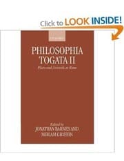 Tapa de Philosophia togata