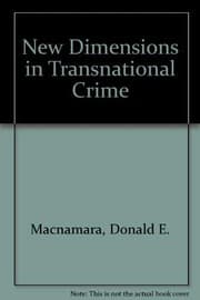 Tapa de New dimensions in transnational crime
