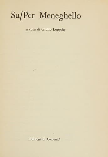 Tapa de Su/per Meneghello