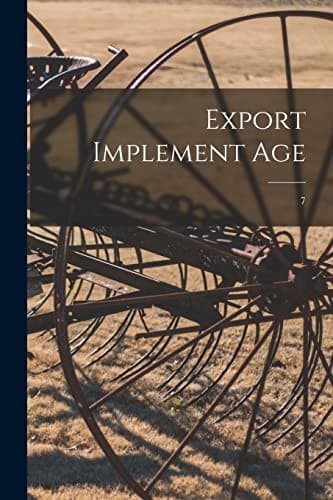 Tapa de Export Implement Age; 7
