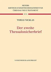Tapa de Zweite Thessalonicherbrief