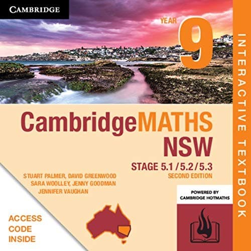 Tapa de Cambridge Maths Stage 5 NSW Year 9