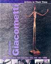 Tapa de Alberto Giacometti (Artists in Their Time)