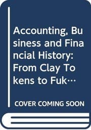 Tapa de Accounting, Business and Financial History : Special Issue