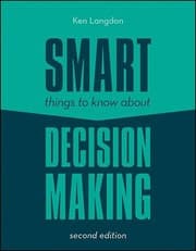 Tapa de Smart Things to Know about Decision Making