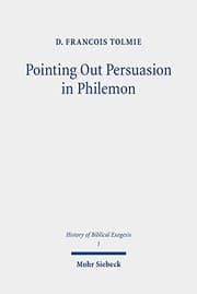 Tapa de Pointing Out Persuasion in Philemon