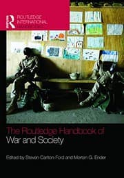 Tapa de Routledge Handbook of War and Society