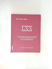 Tapa de A Comprehensive bilingual concordance of the Hebrew and Greek texts of Ecclesiastes
