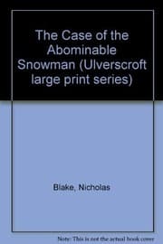 Tapa de The Case of the Abominable Snowman