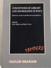 Tapa de Conceptions of library and information science
