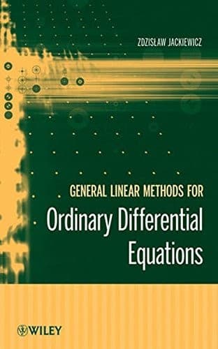 Tapa de General Linear Methods for Ordinary Differential Equations