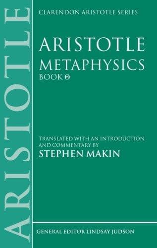 Tapa de Aristotle: Metaphysics Theta