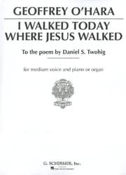Tapa de I Walked Today Where Jesus Walked