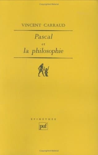 Tapa de Pascal et la philosophie